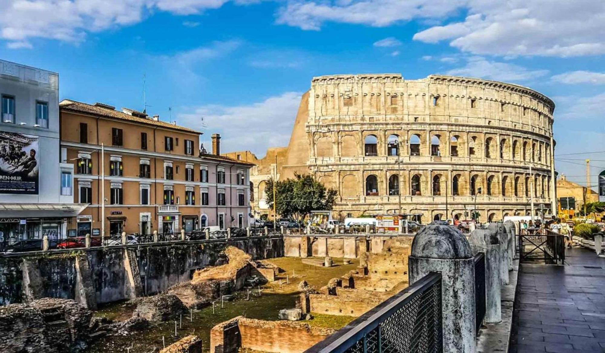 Colosseo Rooms Imperial Rom Exteriör bild